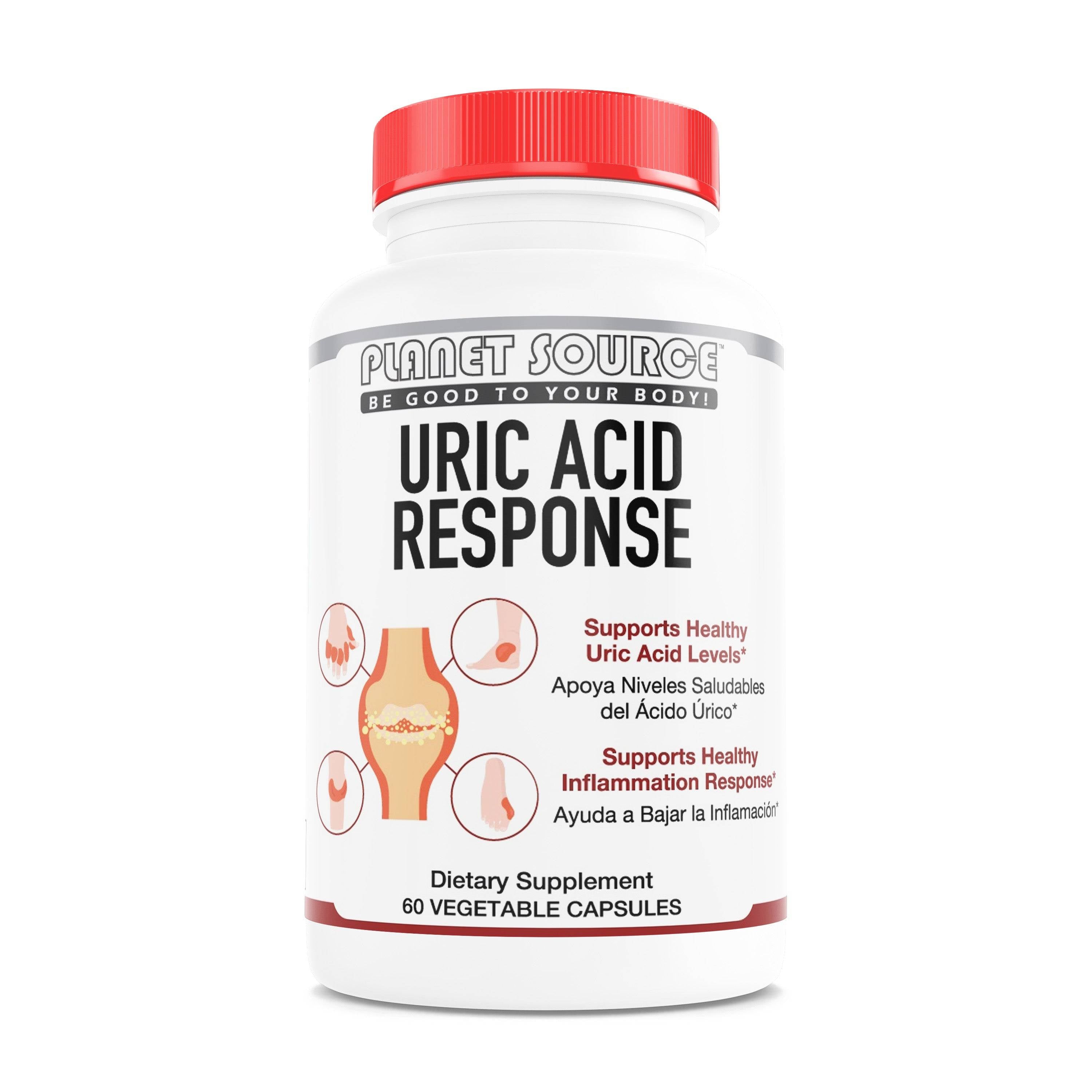 Planet Source Uric Acid Response gout chanca piedra