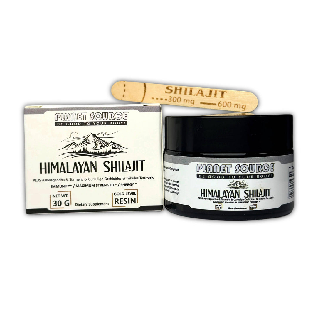 Planet Source Pure Himalayan Shilajit Resin High Potency