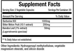 Planet Source Berberine HCL Capsules - 60 Count