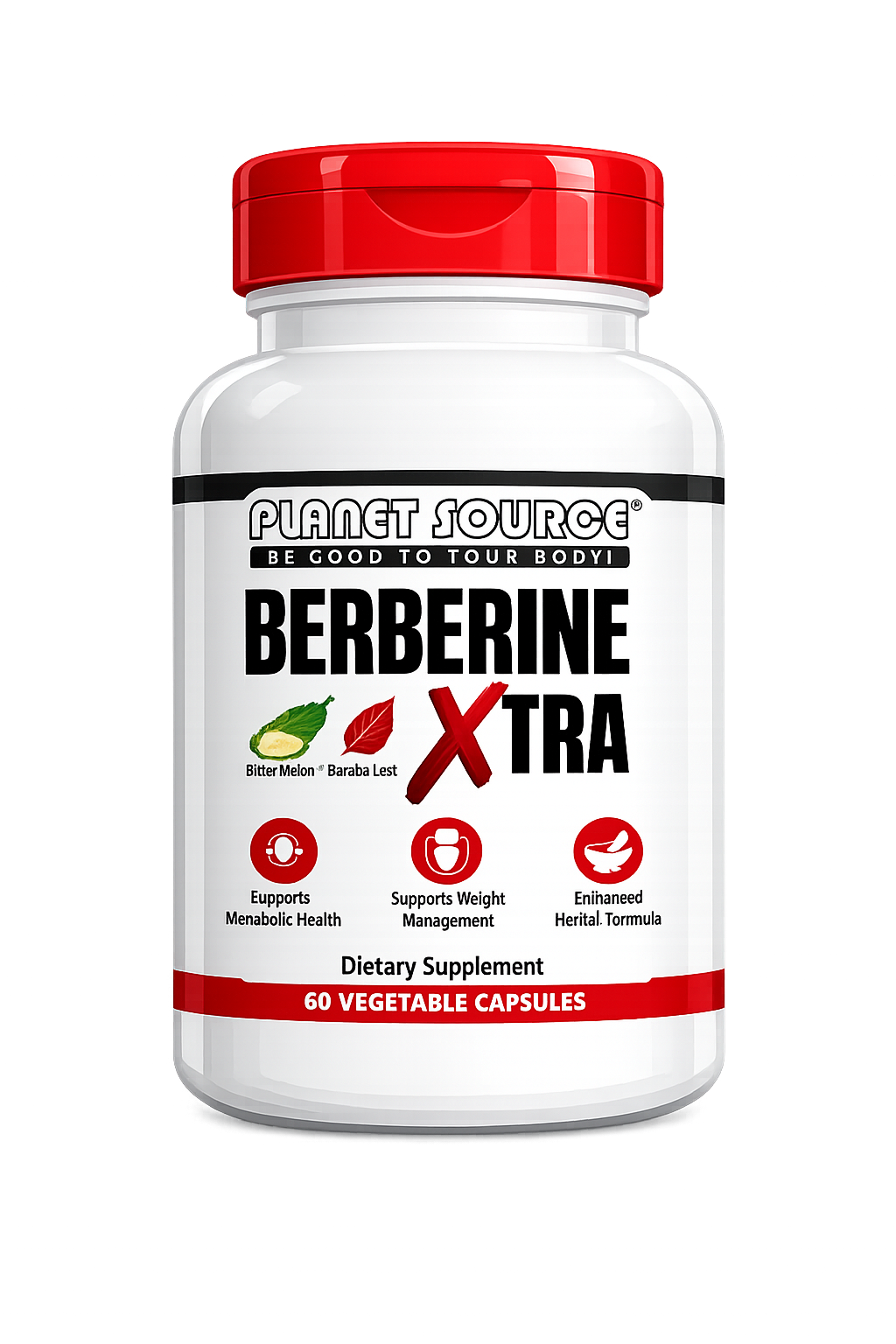 Berberine Xtra w/Bitter Melon & Banaba Extracts 60 capsules