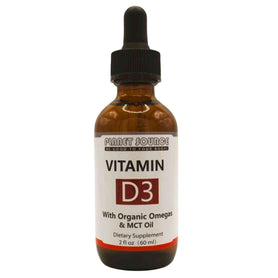 Planet Source Vitamin D3 with Organic Omegas, MCT & Olive Oil 