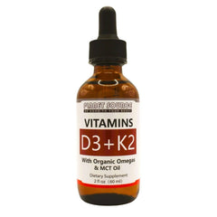 Planet Source Vitamin D3 + K2 with Organic Omegas, MCT & Olive Oil