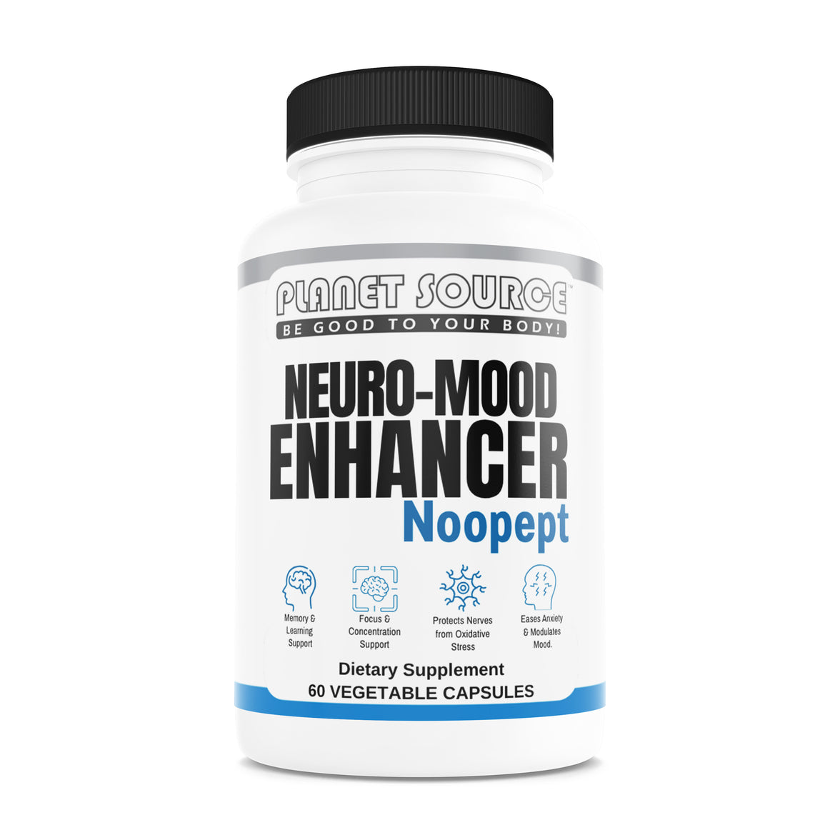 Planet Source Neuro-Mood Enhancer (Nootrópico) 60 cápsulas