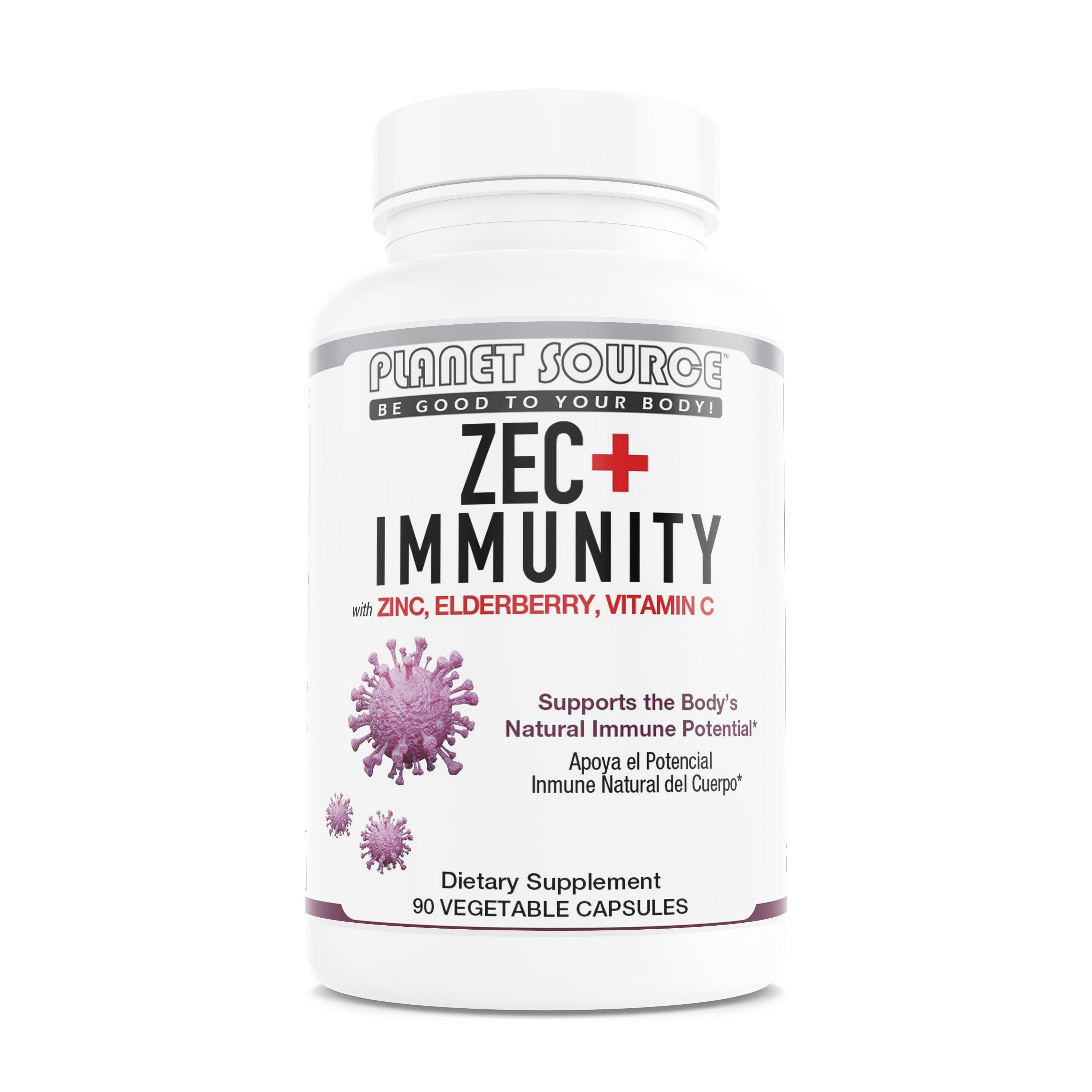 Planet Source ZEC+ Immunity - Immunity Boost Supplement