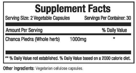 planet source chanca piedra stone breaker gout uric acid