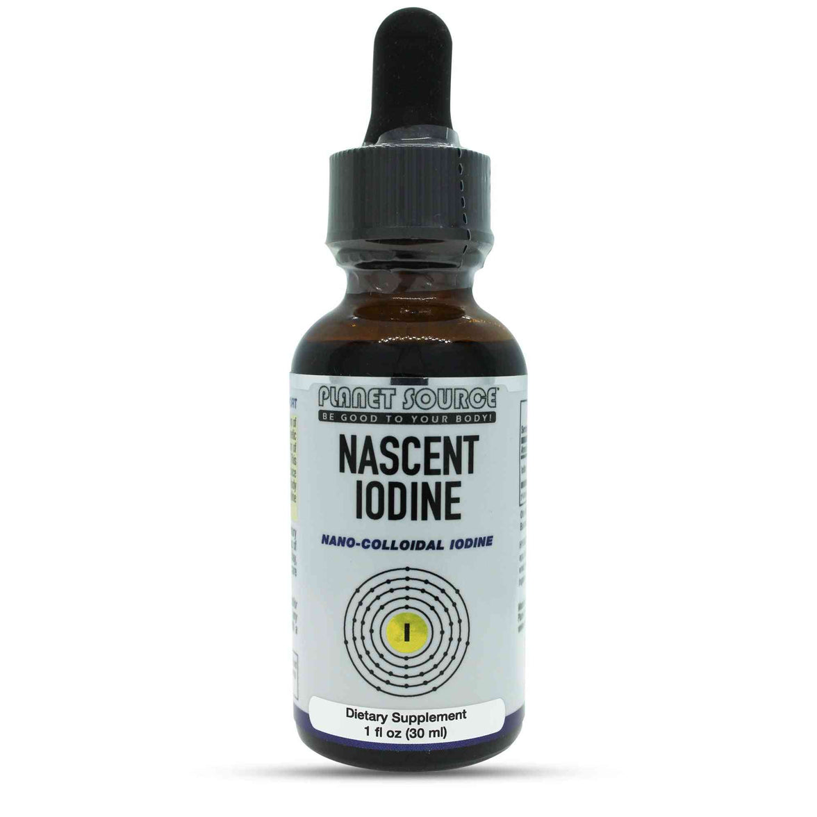 Planet Source Nascent Iodine (Nano-colloidal) 450 mcg per drop 