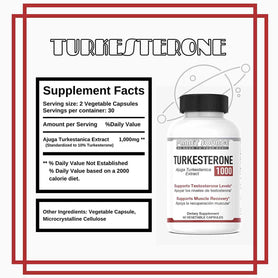 Planet Source Turkesterone 1000 (Ajuga Turkestanica Extract)