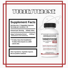Planet Source Turkesterone 1000 (Ajuga Turkestanica Extract)